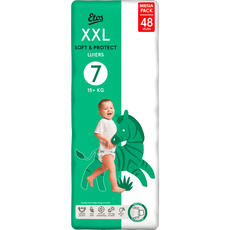 Etos Luiers XXL Maat 7 Maandbox 144 Stuks