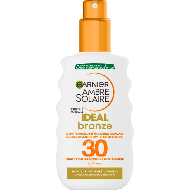 Garnier Ambre Solaire Ideal Bronze Zonnebrandspray SPF 30 200 ML