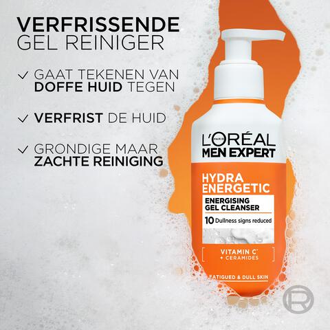 L'Oréal Paris Men Expert Hydrating Energizing Gel Cleanser 260 ML