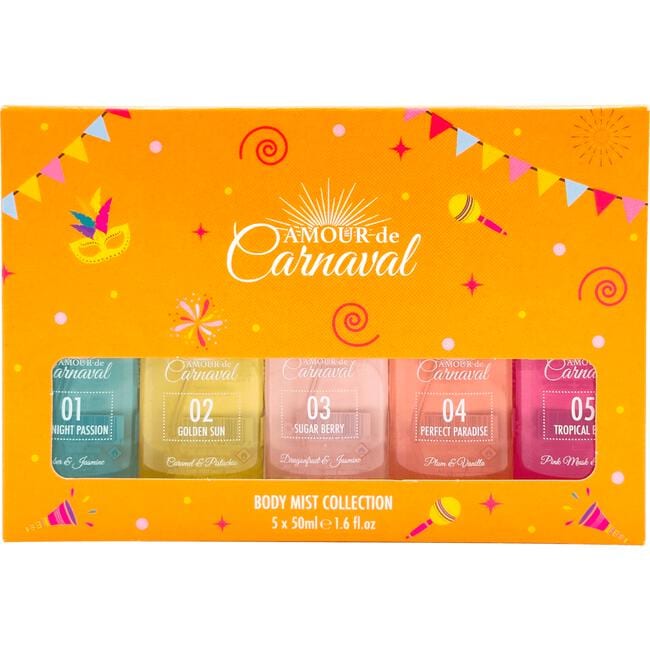 Amour de Carnaval Bodymist Giftset Mini's 5 x 50 ML
