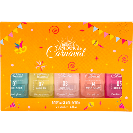 Amour de Carnaval Bodymist Giftset Mini's 5 x 50 ML