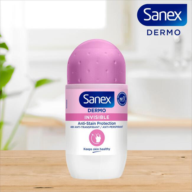 Sanex Dermo Invisible Deodorant Roller 50 ML