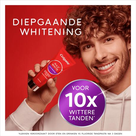 Colgate Max White Ultimate Whitening Tandpasta - 75 ML