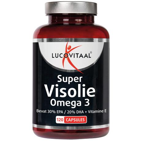 Lucovitaal Super Visolie Omega 3 Capsules 120 stuks