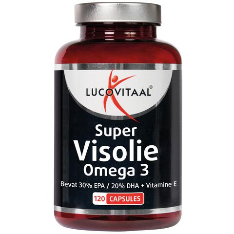 Lucovitaal Super Visolie Omega 3 Capsules 120 stuks