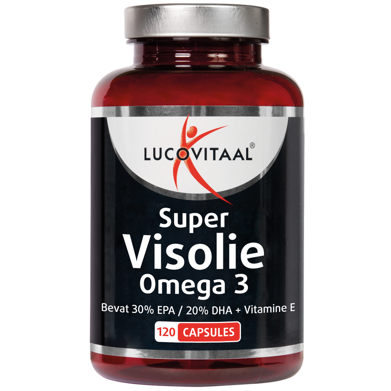 Lucovitaal Super Visolie Omega 3 Capsules 120 stuks