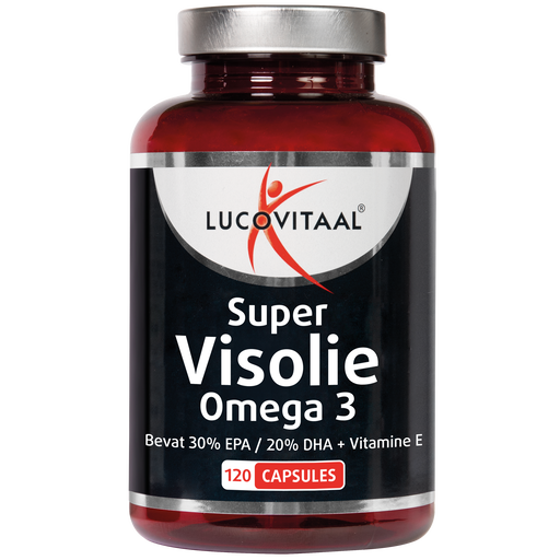 Lucovitaal Super Visolie Omega 3 Capsules 120 stuks