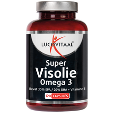 Lucovitaal Super Visolie Omega 3 Capsules 120 stuks
