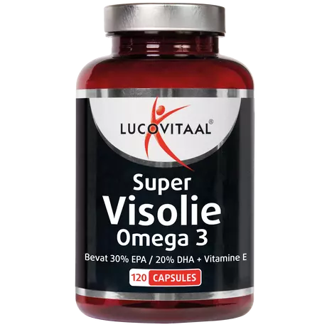 Lucovitaal Super Visolie Omega 3 Capsules 120 stuks