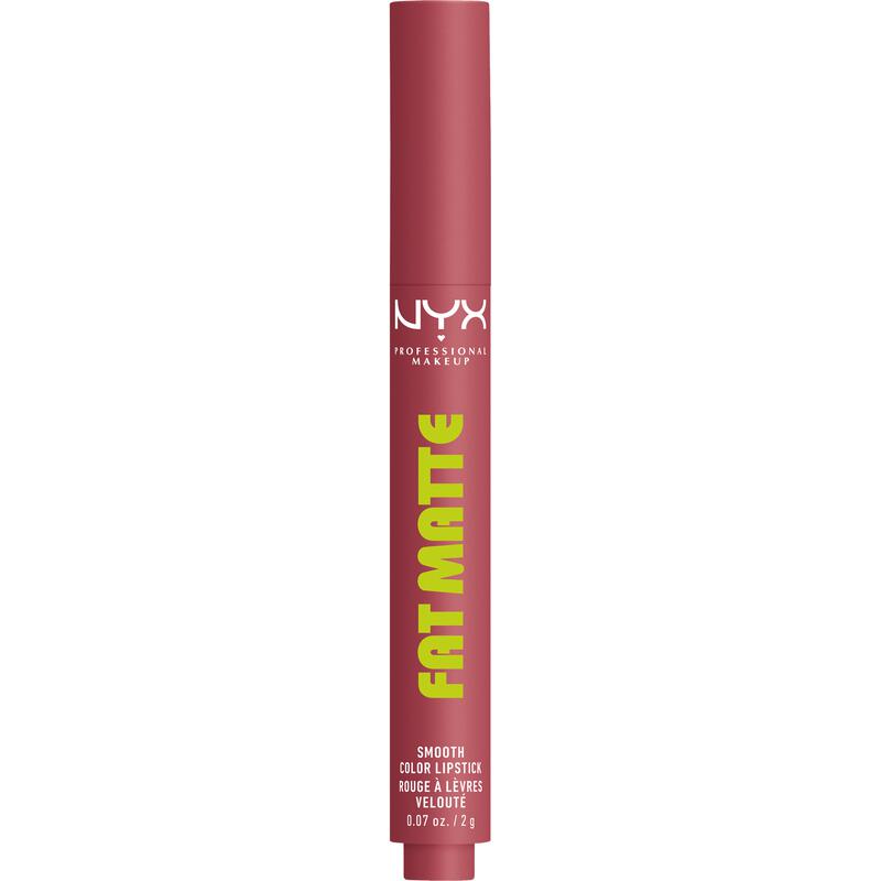 NYX Professional Make Up Fat Matte Lipstick 12 Blush Blanket Paars