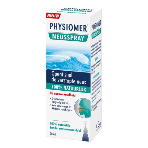 Physiomer Neusspray 100% Natuurlijk 20 ML