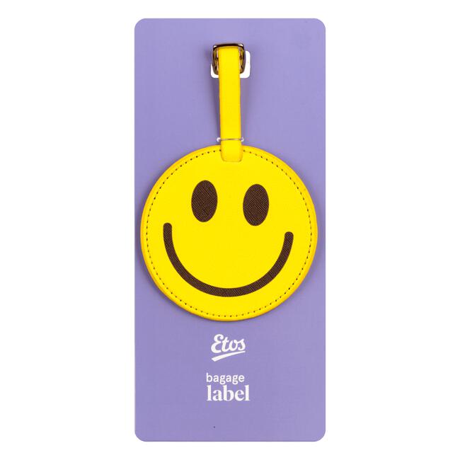 ETOS reis display bagage label smile