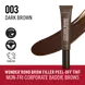 Rimmel Wonder'Bond Brow Filler Peel-Off Tint 003 Dark Brown - Langhoudende Brow Gel 7,7 ml