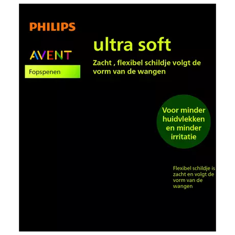Philips Avent Fopspeen Ultra Soft 18M+ SCF093/05 2 stuks
