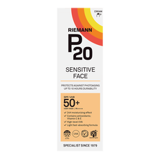 P20 Sensitive Face Zonnebrandcrème SPF50+