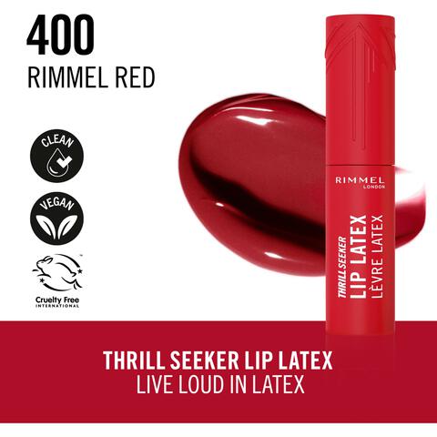 Rimmel Thrill Seeker Lip Latex 400 Rimmel Red