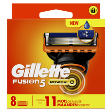 Gillette Fusion5 Power Navulmesjes 8 Stuks