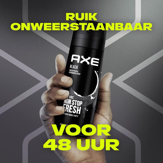 auditie natuurlijk Productie Axe Black Deodorant Bodyspray 150 ML 150 ML | Etos