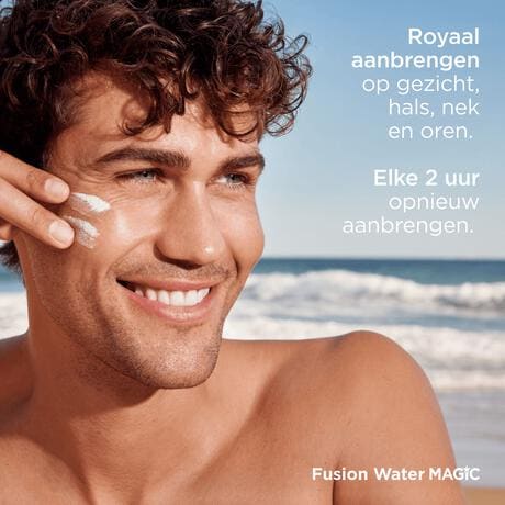 ISDIN Fotoprotector Fusion Water Magic Zonnebrand Gezicht SPF50 50 ML 