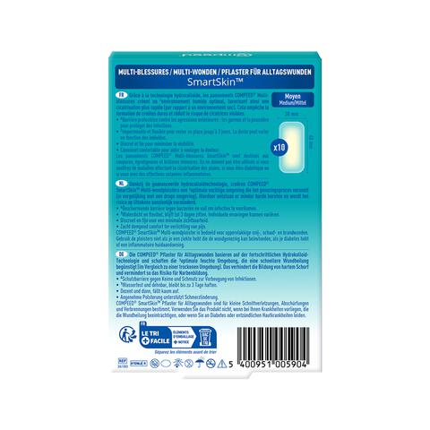 Compeed smartskin Multiwond medium 10 st