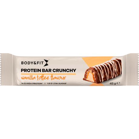 Body&Fit protein bar crunchy vanilla/toffee
