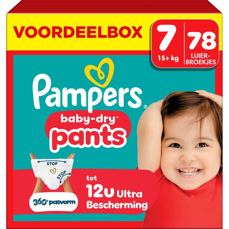 Pampers Baby Dry Pants Voordeelbox Luierbroekjes Maat 7 15+ KG 78 stuks