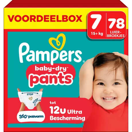 Pampers Baby Dry Pants Voordeelbox Luierbroekjes Maat 7 15+ kg 78 stuks