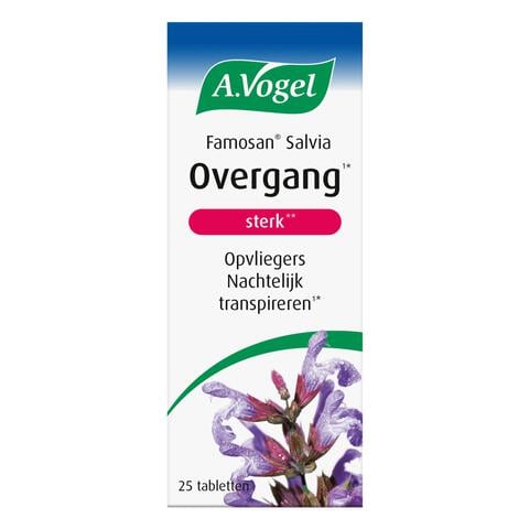 A.Vogel Famosan Salvia Sterk** Bij Opvliegers1* Tabletten 25 stuks