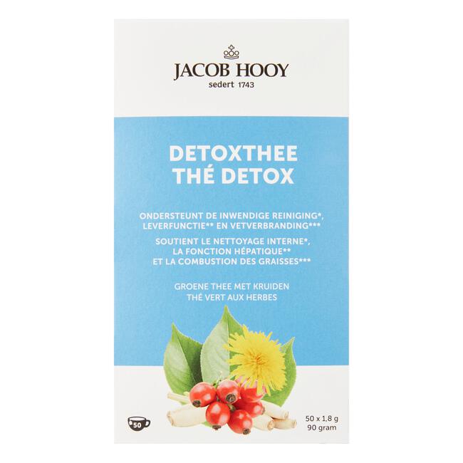Jacob Hooy Theezakjes Detox 50 stuks