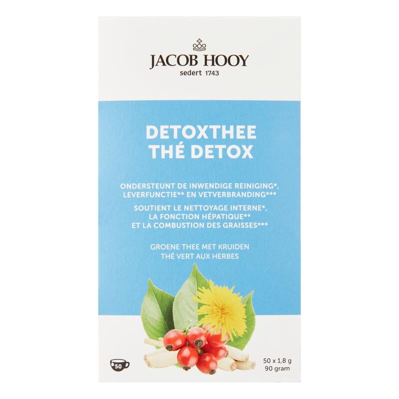 Jacob Hooy Theezakjes Detox 50 stuks