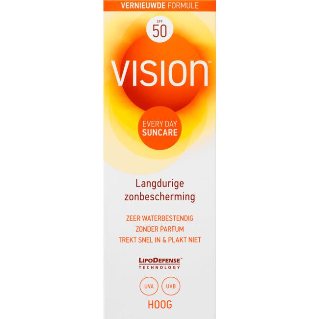 de ober Gewoon verkopen Vision Zonnebrand SPF 50 180 ML | Etos