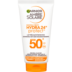 Garnier Ambre Solaire Hydra 24H Protect Lotion Zonnebrandcrème SPF 50 50ml Reisformaat Waterresistent