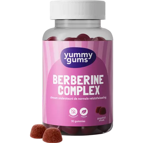 Yummygums Berberine Suikervrije Gummies 30 stuks&nbsp;