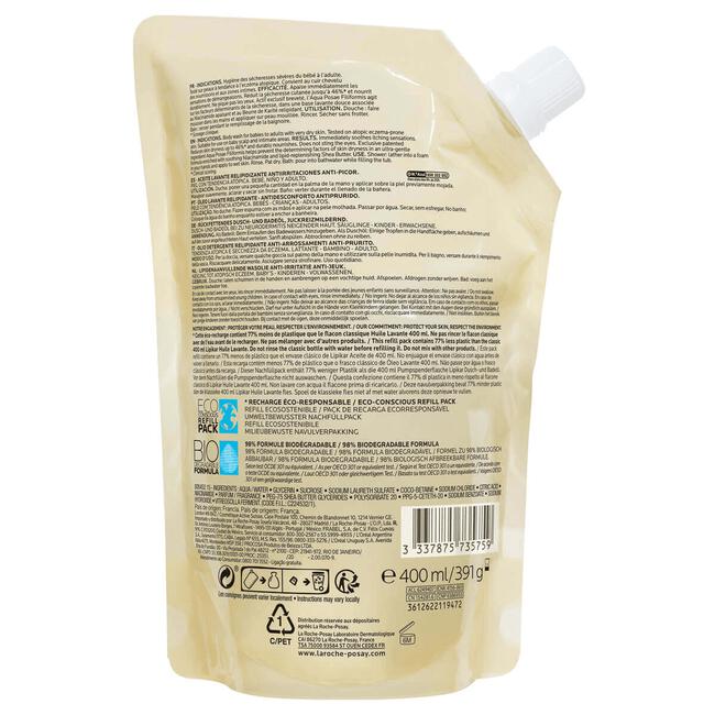 La Roche-Posay Lipikar Douche Olie Navulling 400ML