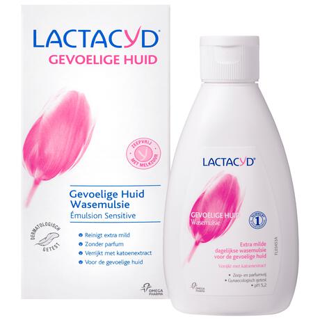Lactacyd Intieme Hygiëne Gevoelige Huid Wasemulsie 200 ML