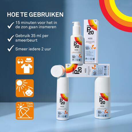 P20 Suncare For Kids Zonnebrand SPF50+ 200 ML