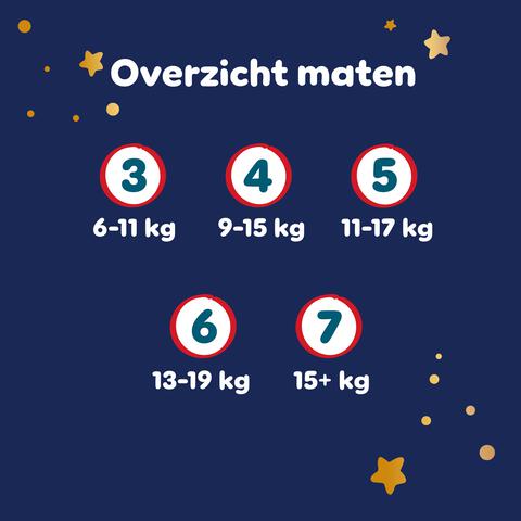 Pampers Baby Dry Night Pants Luierbroekjes Maat 6 13-19 kg 19 stuks