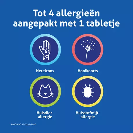 Reactine Cetirizine 10 MG 7 Tabletten