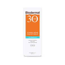 Biodermal Hydra Plus Zonnecrème Gezicht SPF 30 50 ML