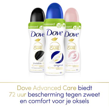 Dove Advanced Care Original Anti-Transpirant Deodorant Spray 100 ML