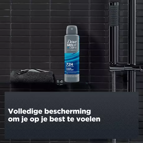 Dove Men+Care Advanced Clean Comfort Anti-Transpirant Deodorant Spray 150 ML