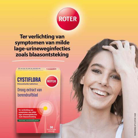 Roter Cystiflora 30 tabletten
