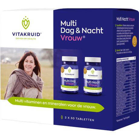 Vitakruid Multi Dag & Nacht Vrouw® - 2 x 30 tabletten