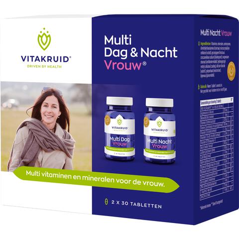 Vitakruid Multi Dag & Nacht Vrouw® - 2 x 30 tabletten