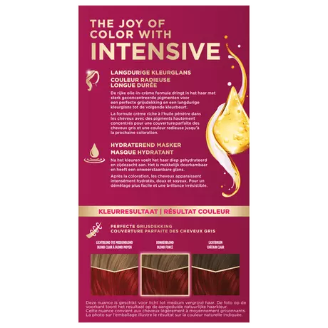 Poly Palette Intensive Crème Coloration Oil-Care Color Haarverf 678 Robijn Rood