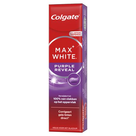 Colgate Max White Purple Reveal Tandpasta 75 ML