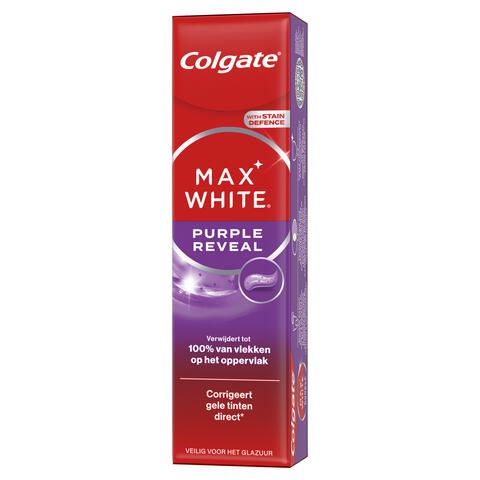Colgate Max White Purple Reveal Tandpasta 75 ML