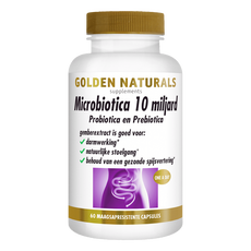 Golden Naturals Microbiotica 10 Miljard Capsules 60 stuks