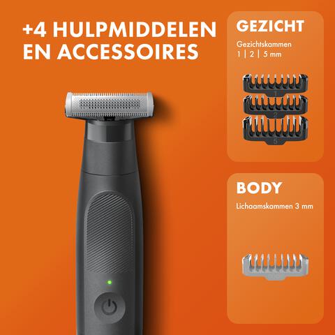 Gillette Fusion One Hybrid Trimmer & Scheerapparaat