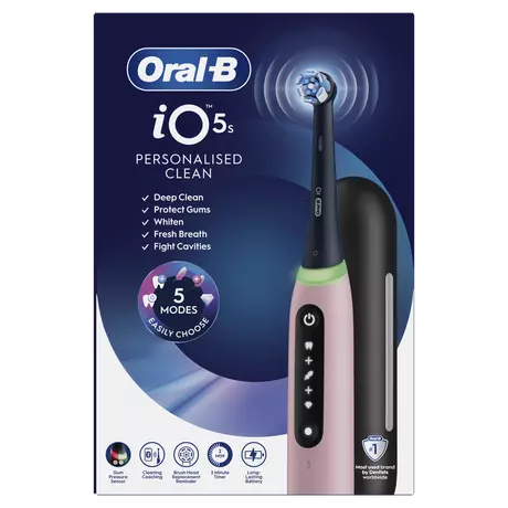 Oral-B iO 5s Roze Elektrische Tandenborstel